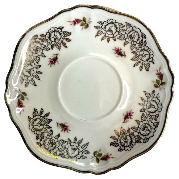 Vintage Eschenbach Bavaria Germany Bone China Tea Cup & Saucer Plate Trio Set - Picture 13 of 14